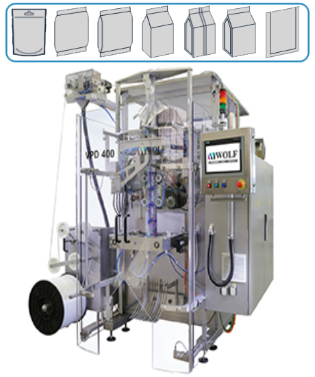 VERTICAL DOYPACK WOLF VPD /DR/